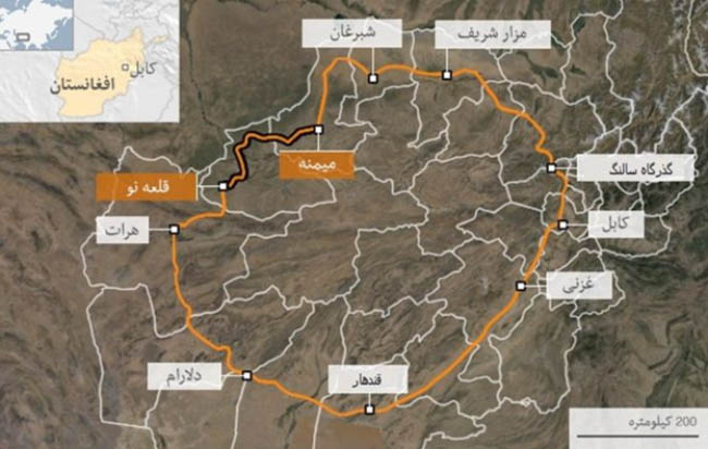جاده هرات به شمال را شرکتهاي هندي و چيني ميسازند